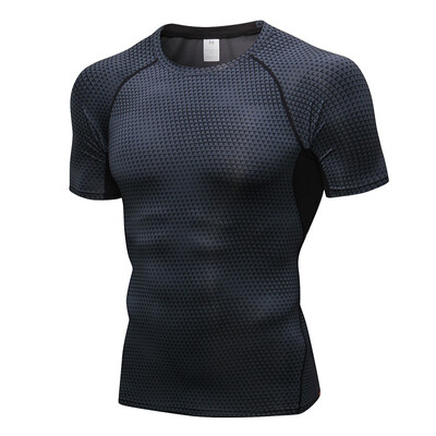 

Fitness Tight Gym Sports Suit Costume Vest Soccer Jerseys Rashgard Man Short T-Shirts