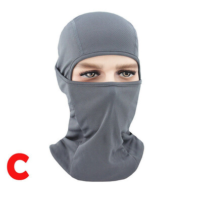 

Cool Soft Outdoor Motorcycle Full Face Mask Lycra Balaclava Ski Neck Protection