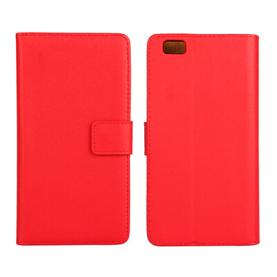 

MOONCASE простые кожаные Flip бумажник, слот для карт памяти и вернуть дело для покрытия Huawei P8 Lite