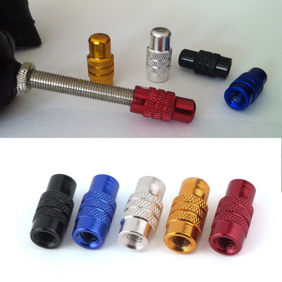 

Aluminium Bicycle Bike Wheel Tyre Presta Valve Cap French Anodized Dust Cover