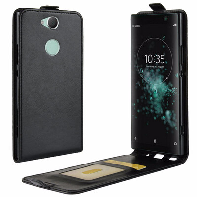 

for Sony Xperia XA2 Plus WIERSS Flip Leather Case for Sony Xperia XA2 Ultra Dual Retro Wallet Case Leather Cover Cases Fundas