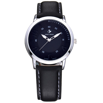 

Дисней смотреть детские часы мальчик моды указатель кварцевые часы Микки студенческие часы 52017B