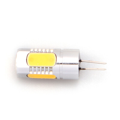 

1pc Hot Energy Saving G4 5 COB SMD 5W 250LM Power Lamp Light LED Bulb DC 12V WARM WHITE