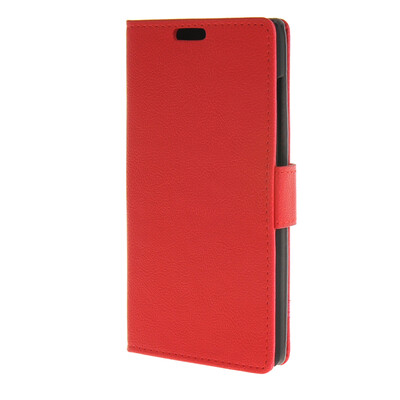 

MOONCASE Soft skin PU Wallet Flip Card Stand Back Leather Case Cover for Huawei Honor 4C Red