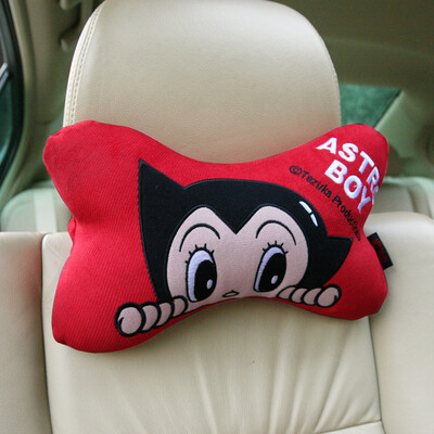 

Astro Boy автомобиль кости подушка автомобиль мультфильм серый и черный одиночный нагруженный XSJ-14G с шеи подушки подушки