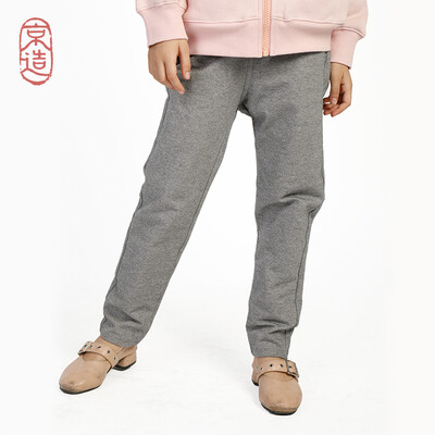 JZAO OCE girls trousers flower gray 3-4 B 10053