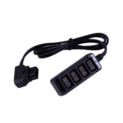

D-Tap Male/4-Port D-Tap Female Cable Splitter for Anton Bauer V-mount Battery