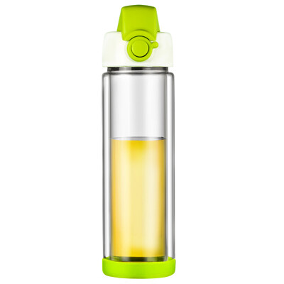 

Зеленые бусины lvzhu 380ml творческий двухслойный фильтр тропического чая прозрачный прямое прямое стакан B651 зеленый белый