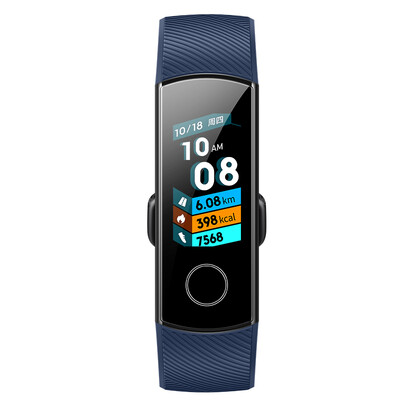 

Glory Bracelet 4 Standard Edition AMOLED Color Touch 50m Waterproof Swimming Position Recognition Real-time Heart Rate Detection Science Sleep Adaptation Android & iOS Smart Sports Coral Powder