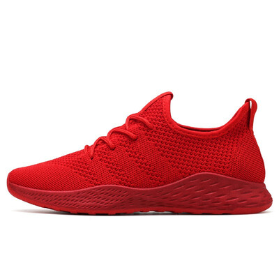 Novel Teez Large size autumn breathable net deodorant mens shoes casual shoes Korean youth students wild fly woven shoes