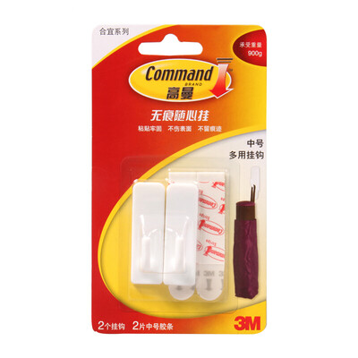 

3M Gorman no trace multi-purpose hook medium load 900g