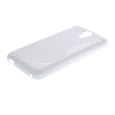 

MOONCASE S - линия Мягкие гибкие силиконовый гель ТПУ Оболочка задняя крышка чехол для HTC Desire 620G Белый