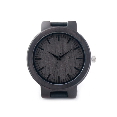 

BOBO BIRD wooden quartz pointer watch C16