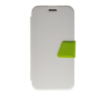 

MOONCASE Ultra Slim Leather Side Flip Wallet Stand Pouch Case Cover for Samsung Galaxy S6 White