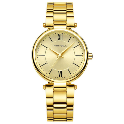 

BOFUTE Womens Watch Fashion Watch Quartz Watches Japanese Movement Luminous Waterproof Metal Strap 0189L