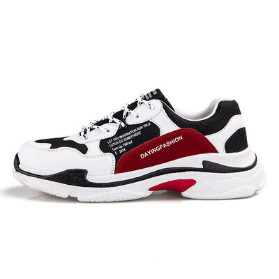 

2018 autumn mens shoes old shoes ins super fire shoes male Korean version of the trend of wild mens casual sports running shoes