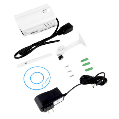 

AP009 P2P MJPEG Wireless RJ-45 sricam camera webcam CE FCC RoHS WPA2 DC12V