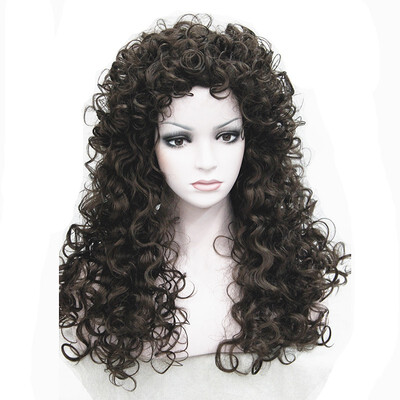 

Strong Beauty Synthetic Hair Long Curly Blonde Brown Black Red Wigs Cosplay Wigs For Woman