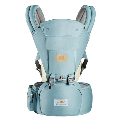 

Beyond Baoneo baby sling waist stool front hug shoulder four seasons universal multifunctional baby waist stool child children waist single stool BNYD0301 blue green
