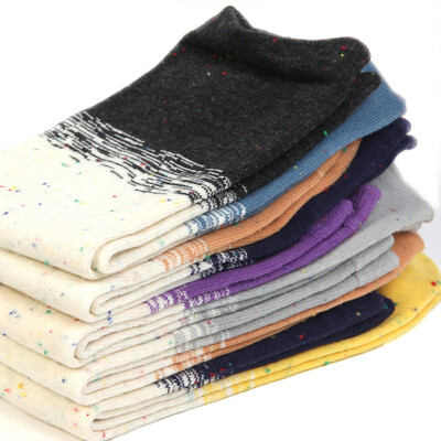 

Snow flying 5 pairs gift box mens socks cotton tube couple socks mens business socks boat socks womens socks sports socks XZFWM0125 womens portfolio A