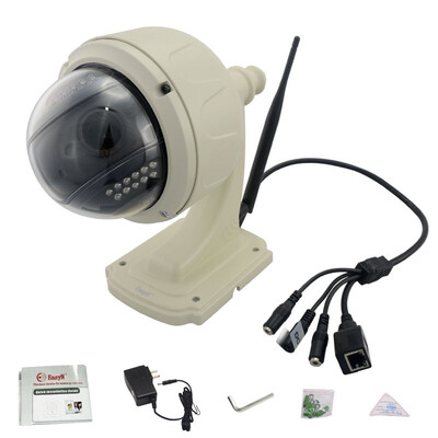 

EasyN 1BF 5X OPTICAL ZOOM/WIFI IP DOME/OUTDOOR WATERPROOF/H.264 720P+16GTFcard/Micro SD card