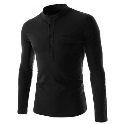 

Zogaa New Korean Mens Polo Shirt Slim