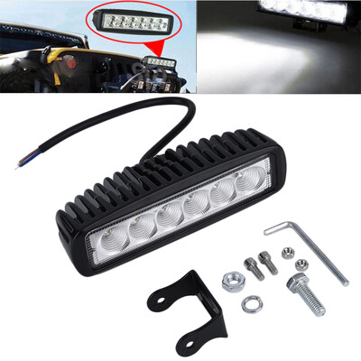 

Car Truck 18W LED Work Light Bar Reversing Flood Lamp Jeep Boat 4WD 12V 24V