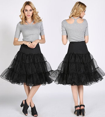 

Retro Underskirt Swing Petticoat Fancy Net Skirt Rockabilly Tutu
