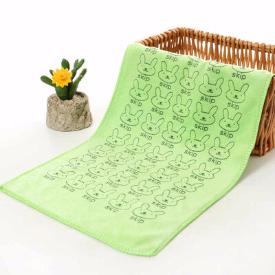 

2550cm Cute Baby Kid Towel Face Microfiber Absorbent Drying Bath Beach Towel Washcloth Swimwear Baby Towel Cotton Kids Towel