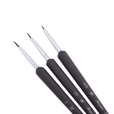 

ROSALIND 3 PCS Nail Art Dotting Tool Painting Pen Gel Polish Stirring Rod Drawing Tools