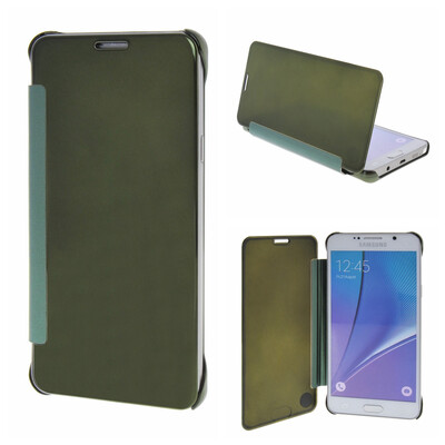 

MOONCASE for Samsung Galaxy Note 5 Case Hard Plastic Design Flip Pouch Case Cover Green