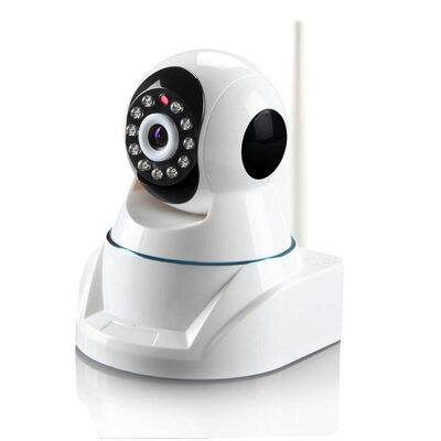 

INDOOR WIRELESS WIFI IP CAMERA ALERM SECURITY SYSTEM CCTV CEILING DOME LED CAM