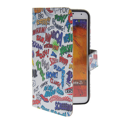 

MOONCASE Pattern Style Leather Side Flip Wallet Card Slot Pouch Stand Shell Back ЧЕХОЛ ДЛЯ Samsung Galaxy Note 3 N9000