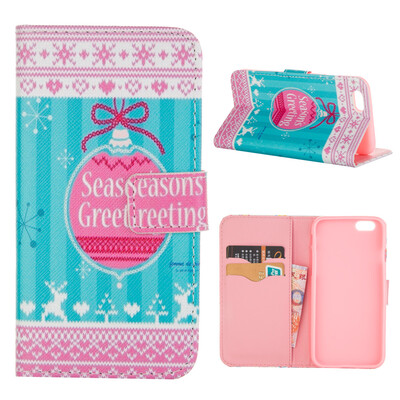 

MOONCASE ЧЕХОЛ ДЛЯ iPhone 6 / 6S (4.7") Flip PU Leather Fold Wallet Card Slot Kickstand Back [Pattern series] /a16