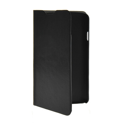 

MOONCASE Slim Leather Side Flip Wallet Card Slot Pouch Stand Shell Back Case Cover for LG F70 Black