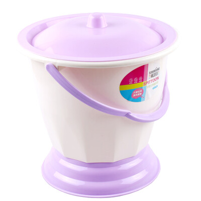 

Jingdong supermarket] three beautiful gifted hand-style spittoon 7087 color random