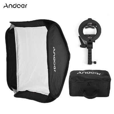 

Photo Studio Multifunctional Folding Softbox with -type Handheld Flash Speedlite Bracket with Bowens Mount And Carrying Bag for