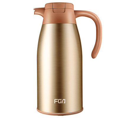 

Fuguang FGA Eagle Fun Series Large Capacity Insulation Cup 304 Stainless Steel Vacuum Household Home Insulation Pot 2L Gold DCZ181003-2000