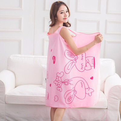 

2018 Upgrated Woman Wearable Magic Bath Towel With Button Mircofiber GF Soft Swimming Beach Bath Towel