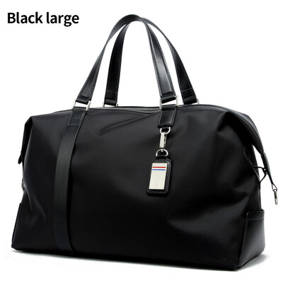 

Mens travel bag portable sports fitness bag folding Korean duffel bag outdoor mens bag waterproof