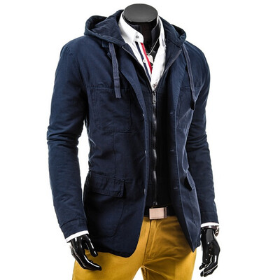 

Zogaa New Mens Jacket Hooded Casual