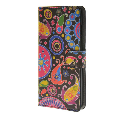 

MOONCASE Flower style Leather Wallet Flip Card Slot Stand Pouch чехол для ASUS Zenfone 5 A501CG A08