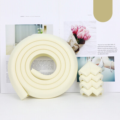 

Inkfish anti-collision strip L-type white single strip 9042 thickening wide soft table corner corner baby safety protection strip multi-function anti-collision strip to send 3M special glue 2m4 corner