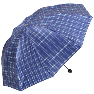 

Jingdong [супермаркет] рай зонтик UPF50 + для увеличения высокой плотности армированного полиэстера цвета посадокШирокого сложенного зонтик бизнес зонтик F Navy 359D