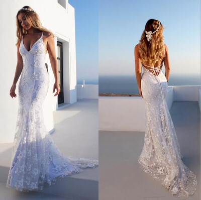 

2018 Sexy Womens Beaded Backless Long Evening Party Prom Cocktail Dress
