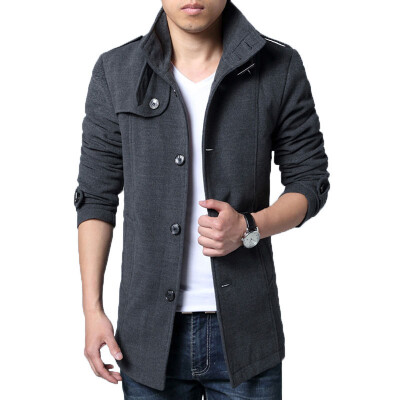 

Zogaa Mens Wind Coat Thick Short