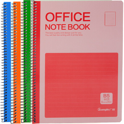 

Guang Guang GuangBo 6 installed 80 B5 office note book diary of the color of the random GBX0826