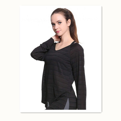 

Sports Fitness Yoga Wear Summer Quick Dry T-Shirt Fashion sportswear