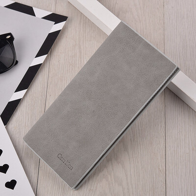 

Fashionable man purse boy young student thin folds fashion fashions retro mens wallet