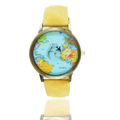 

Ultra thin Men Watch Masculino Genuine Leather Strap Wristwatch Earth pattern Para Hombre Quartz Lovers Fashion Watch